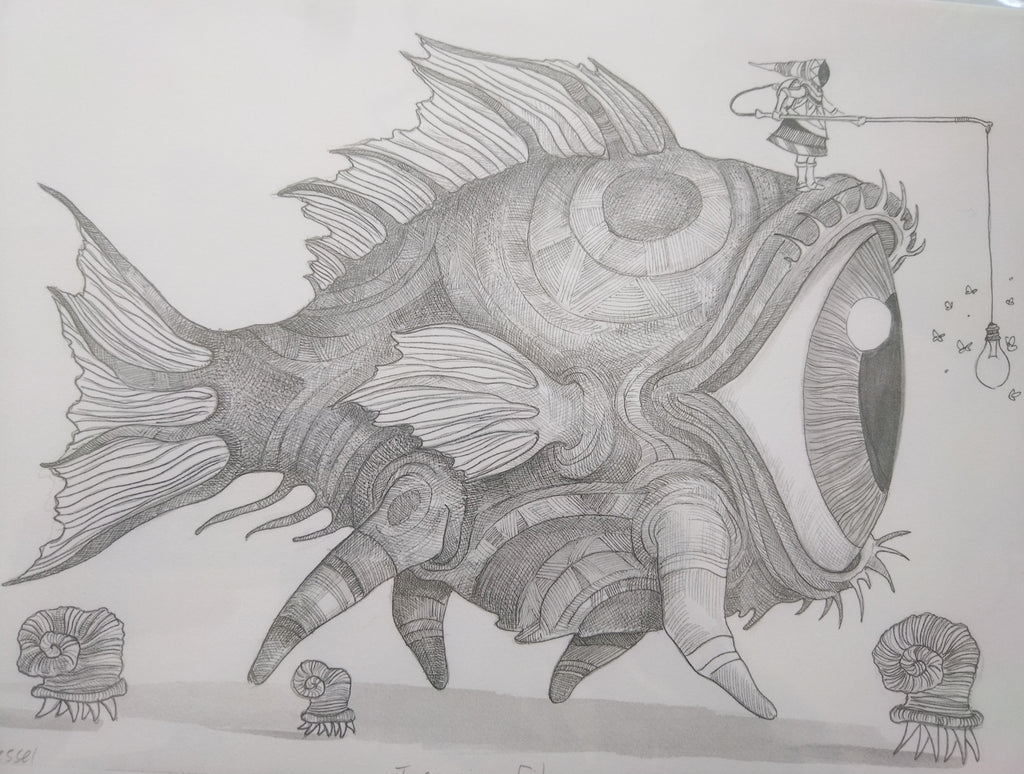 Insomnia Fish 2022, Animated print ArtAtAfrica