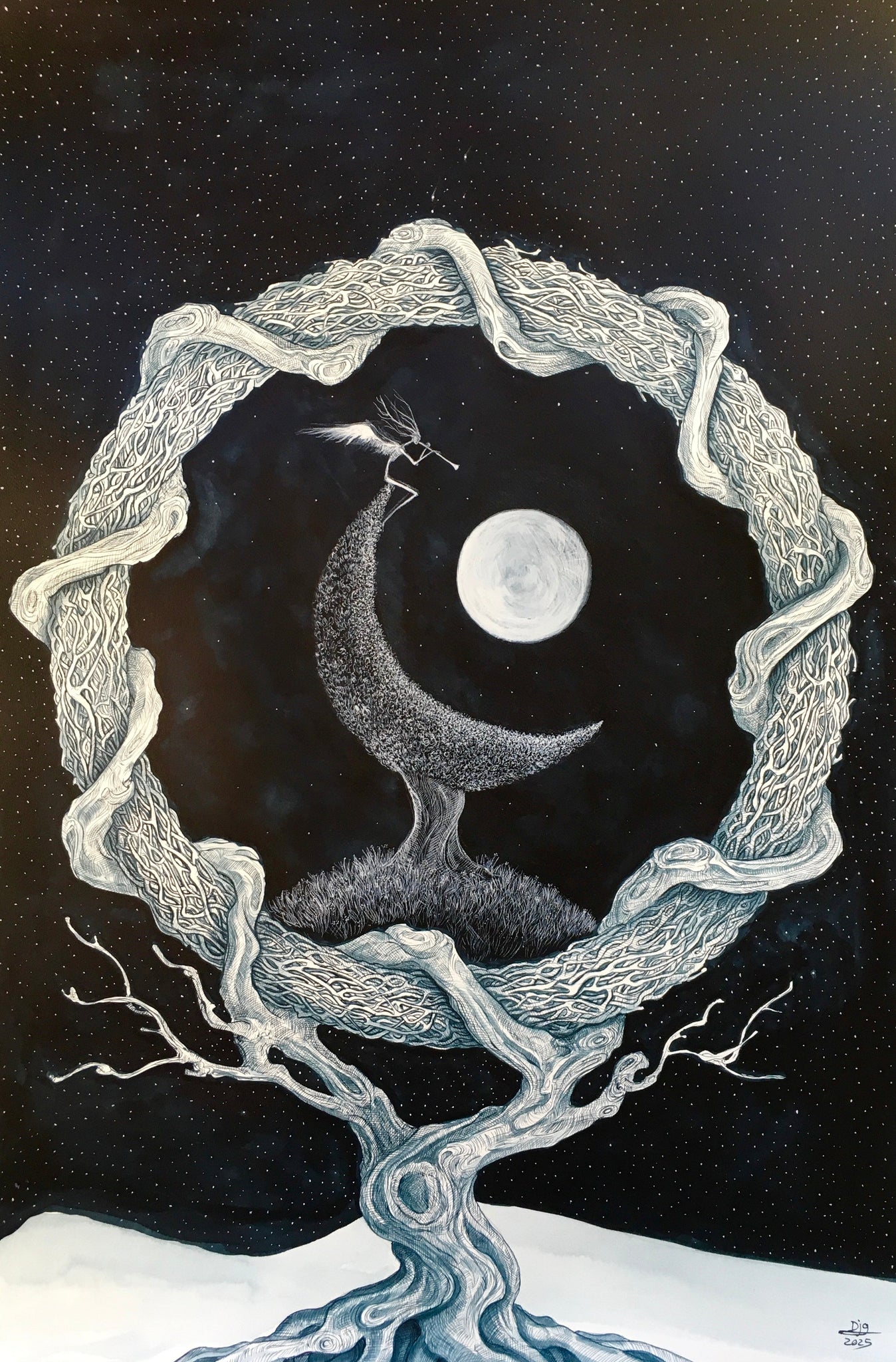 50 days 50 drawings- spring 2025