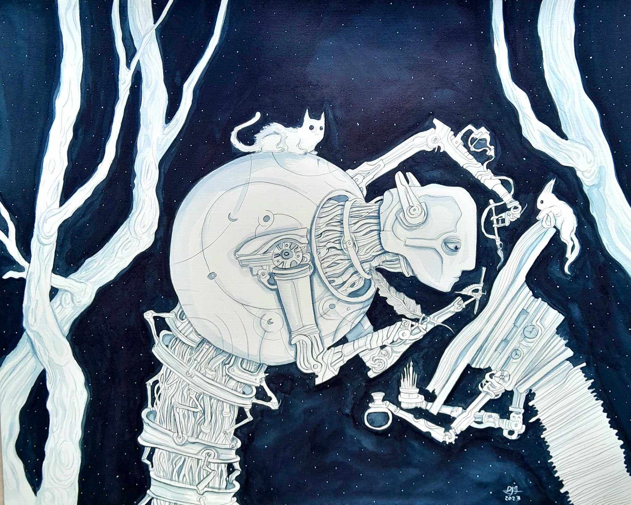 100 days 100 drawings 2023