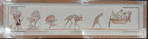 Nature Spirit Procession I I- book framed