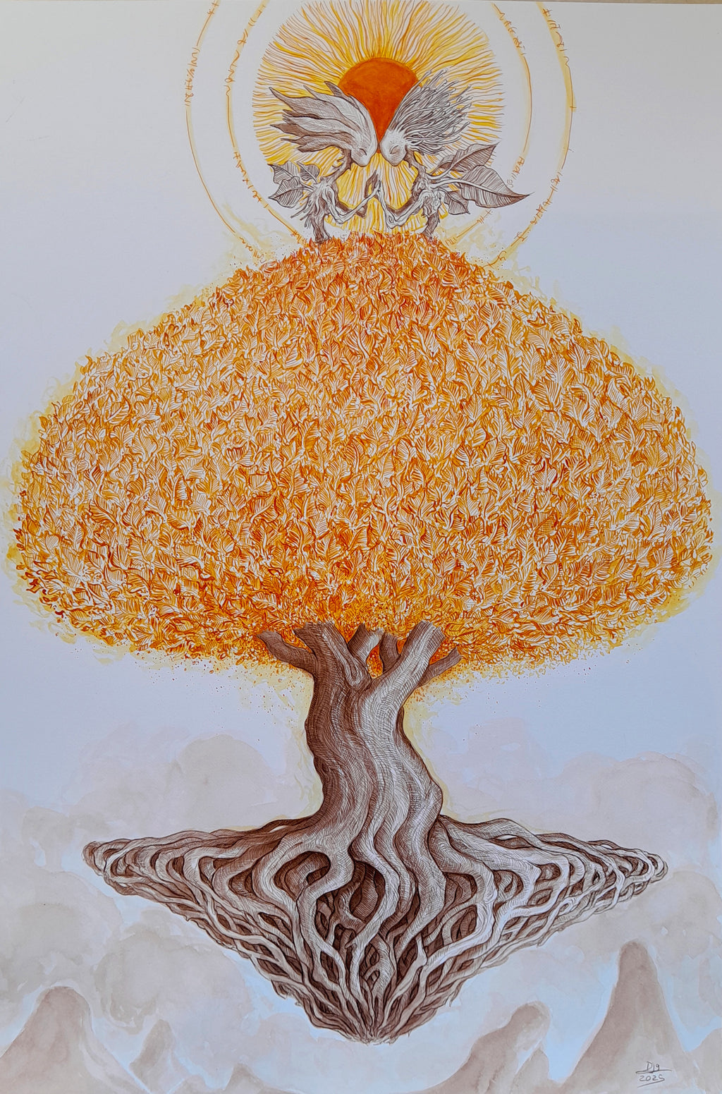 The Ember Tree- day 8 of 50 days – ArtAtAfrica